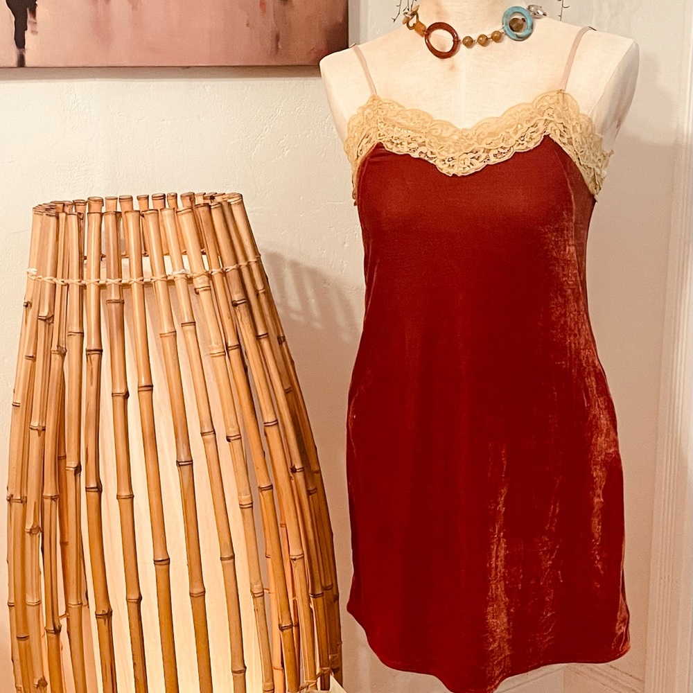 Aratta Velvet Slip Dress